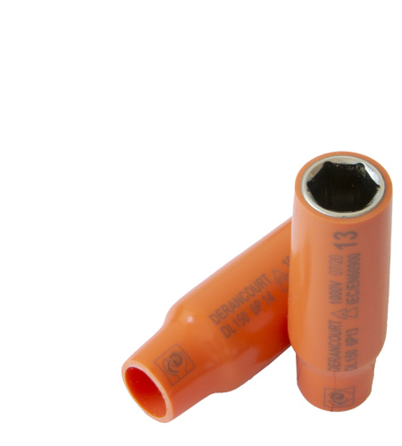 Insulated 1/4" Drive Long Sockets (6 Point)
