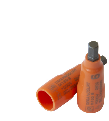 Insulated 1/4" (6.35mm) Hex Socket
