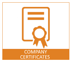 Company certificates Downloads