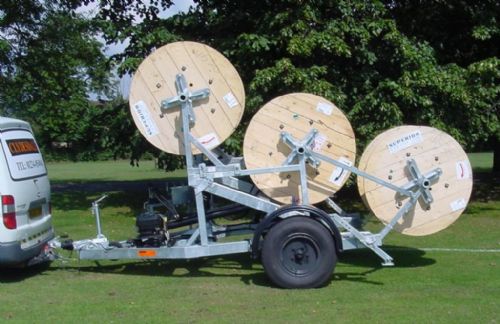 Cable Drum Trailer 3 x 710kg