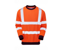 Pulsar Orange Arc Sweatshirt