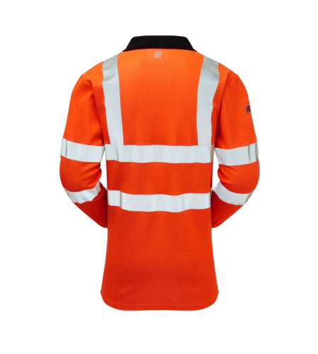 Pulsar Orange Arc Polo Shirt