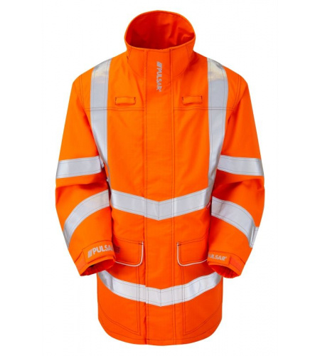 Pulsar Orange Arc Storm Coat