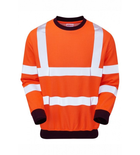 Pulsar Orange Arc Sweatshirt